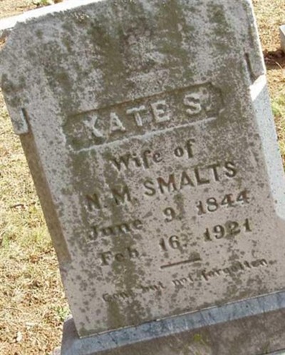 Kate S. Smalts on Sysoon