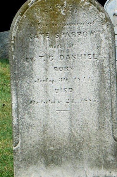 Kate Sparrow Dashiell on Sysoon