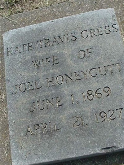 Kate Travis Cress Honeycutt on Sysoon