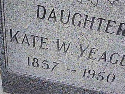 Kate W Yeager on Sysoon