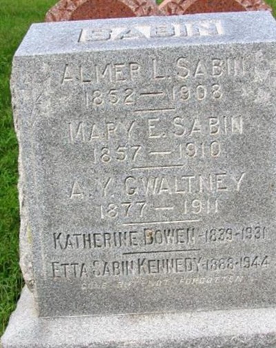 Katherine C. Varner Bowen on Sysoon
