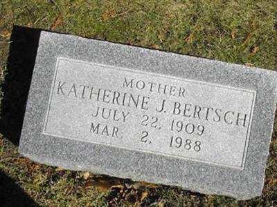 Katherine J Bertsch on Sysoon