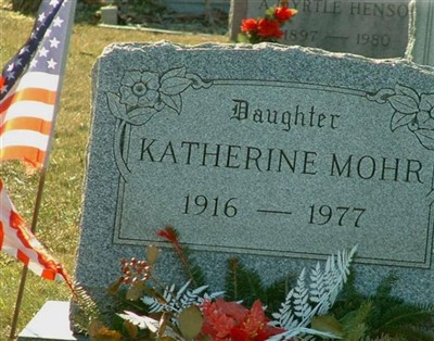 Katherine Mohr on Sysoon
