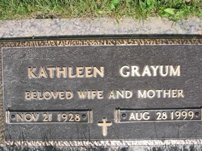 Kathleen Carrier Grayum on Sysoon