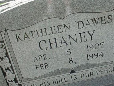 Kathleen Dawes Chaney on Sysoon