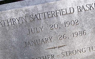 Kathryn Satterfield Baskett on Sysoon