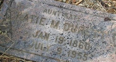 Katie M. Durett, Find a grave on Sysoon Katie M. Durett on Sysoon