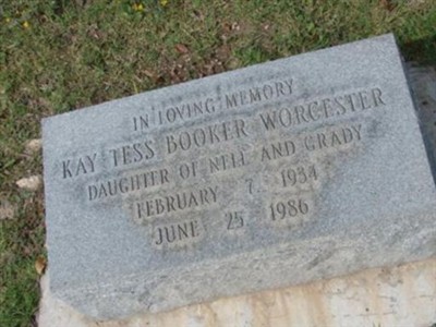 Kay Tess Booker Worcester on Sysoon