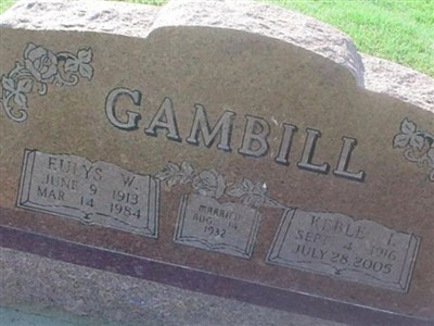 Keble Joyner Gambill on Sysoon