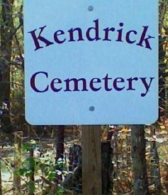 Kendrick Family Cemetery on Sysoon