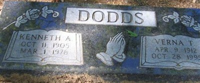 Kenneth Adelbert Dodds on Sysoon
