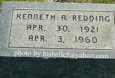 Kenneth Alvin Redding on Sysoon