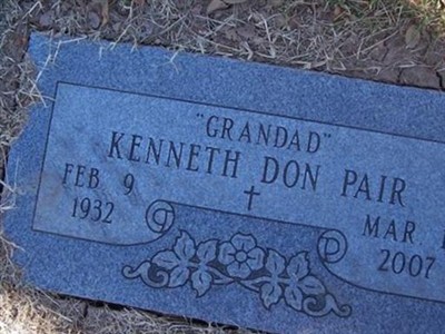 Kenneth Don Pair on Sysoon