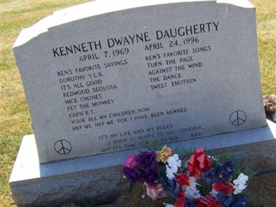 Kenneth Dwayne Daugherty on Sysoon