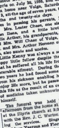 Kenneth Everett Chase on Sysoon