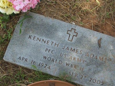 Kenneth James Adams on Sysoon