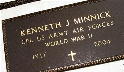Kenneth John Minnick, Find a grave on Sysoon Kenneth John Minnick on Sysoon