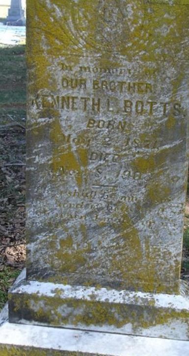 Kenneth L. Botts on Sysoon