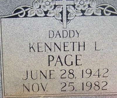 Kenneth L. Page on Sysoon