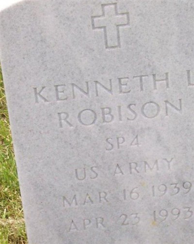 Kenneth Leroy Robison on Sysoon