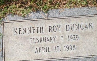 Kenneth Roy Duncan on Sysoon