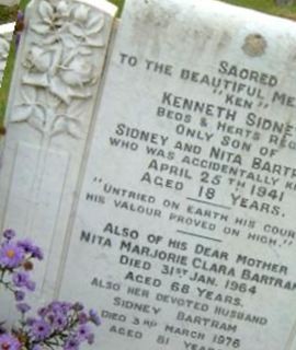 Kenneth Sidney Bartram on Sysoon