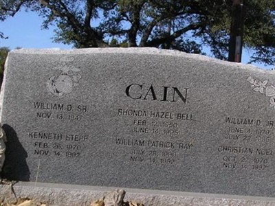 Kenneth Stepp Cain on Sysoon