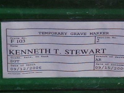 Kenneth T. Stewart on Sysoon