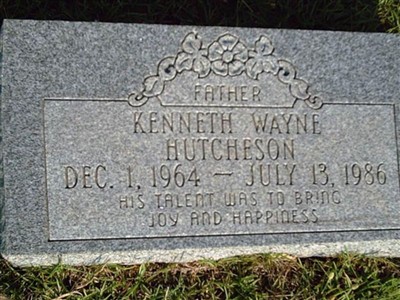 Kenneth Wayne Hutcheson on Sysoon