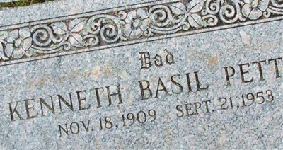 Kennith Basil Pettus on Sysoon