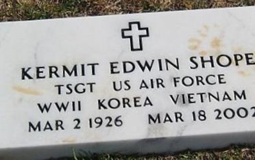 Kermit Edwin Shope on Sysoon