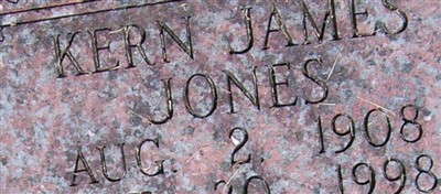 Kern James Jones on Sysoon