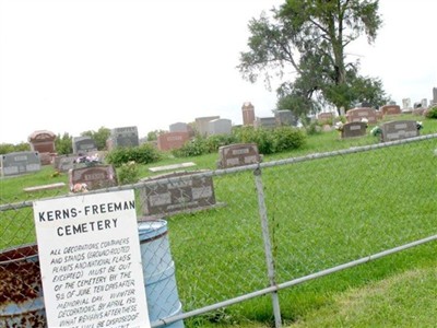 Kerns-Freeman Cemetery on Sysoon