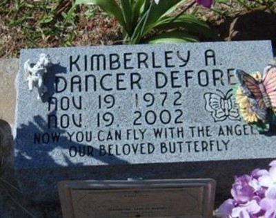 Kimberly Annette Dancer DeFore on Sysoon