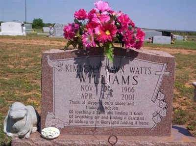 Kimberly Dawn Watts Williams on Sysoon