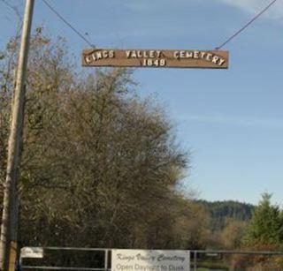 Kings Valley Cemetery on Sysoon