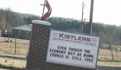 Kistlers United Methodist Church Cemetery (Lawndal on Sysoon