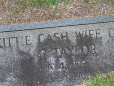 Kittie Isabelle Cash Taylor on Sysoon