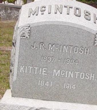 Kittie M Buchanan McIntosh on Sysoon