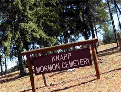 Knapp Mormon Cemetery on Sysoon