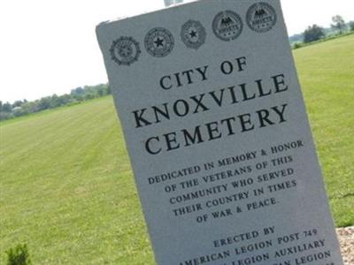 Knoxville Cemetery on Sysoon