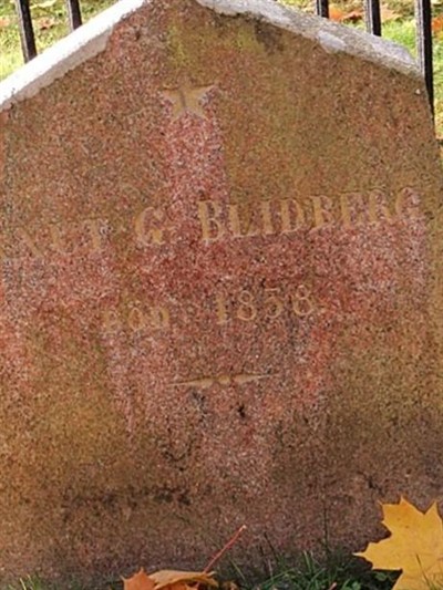 Knut Gustaf Blidberg on Sysoon
