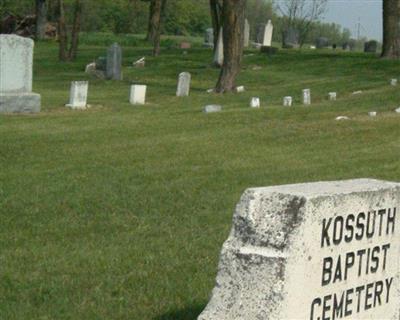 Kossuth Baptist Cemetery on Sysoon