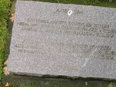 Kriegsfreiwilliger Albert Muller on Sysoon