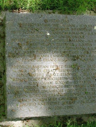Kriegsfreiwilliger Ernst Richter on Sysoon