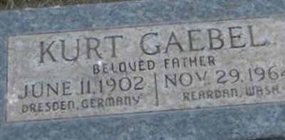 Kurt Gaebel on Sysoon