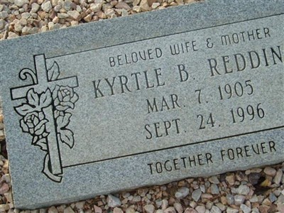 Kyrtle B Redding on Sysoon