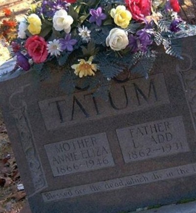 L. Add Tatum on Sysoon