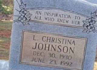 L. Christina Johnson on Sysoon