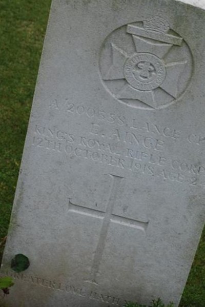 L-Cpl Edgar Ainge on Sysoon